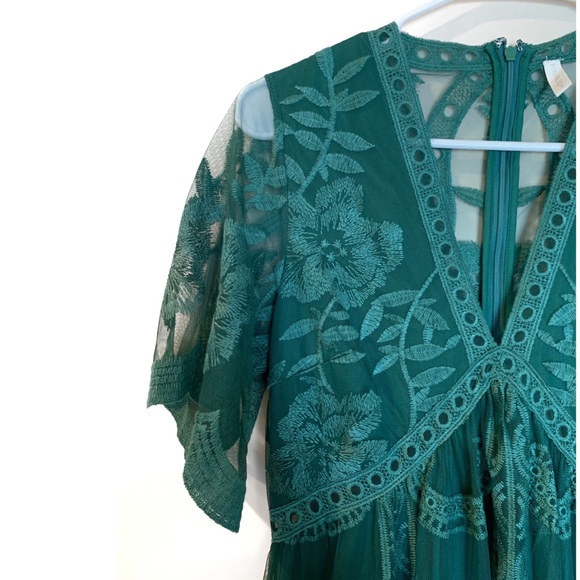 ✨2X HP✨Emerald Green Maternity Dress - Picture 8 of 10